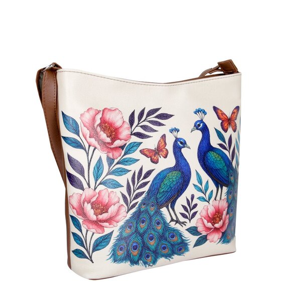 Printed Leather Crossbody Bag –Sling & Over the Shoulder Bag for Women-Daily Use - Picture 6 of 10